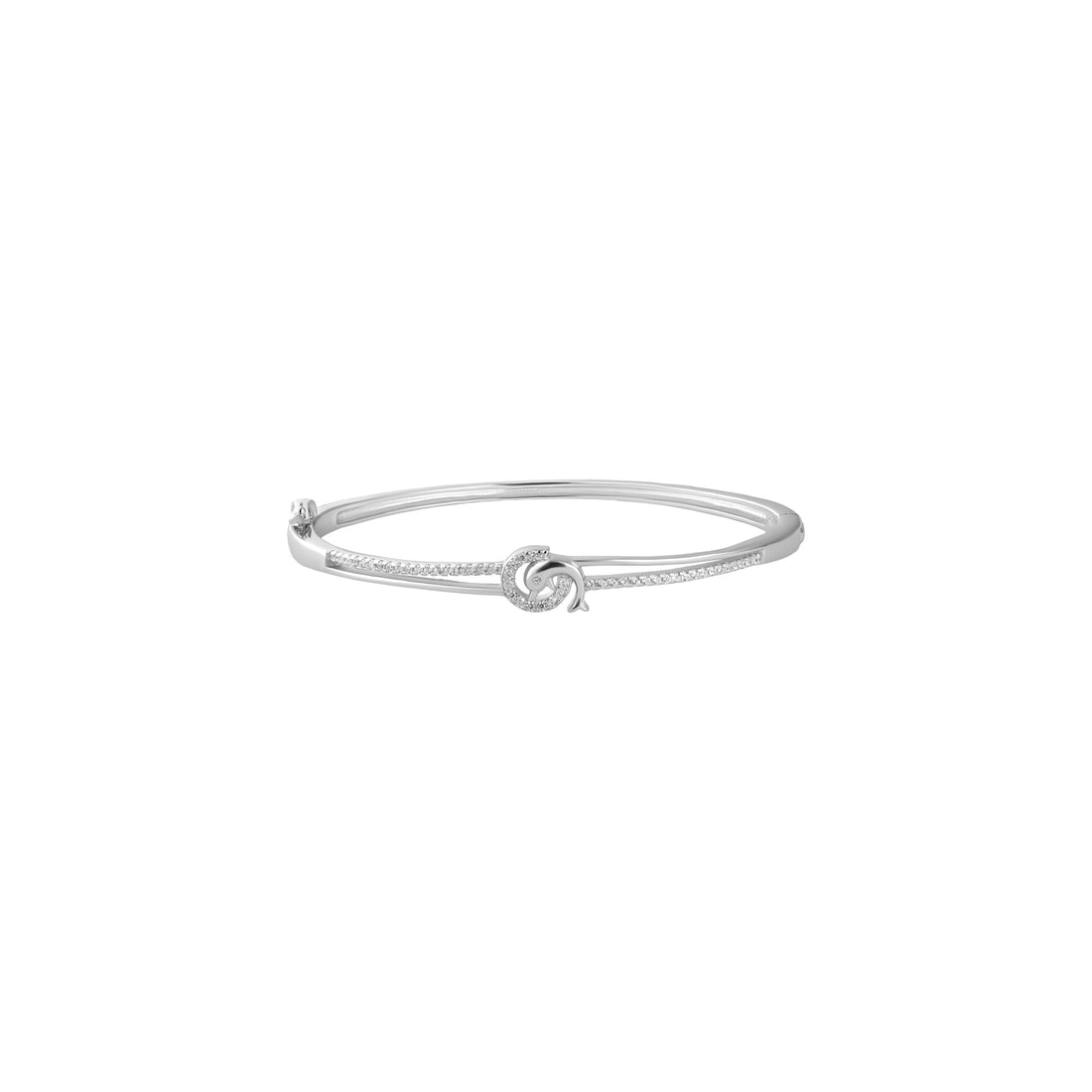 Diamond Studded Fish Kada