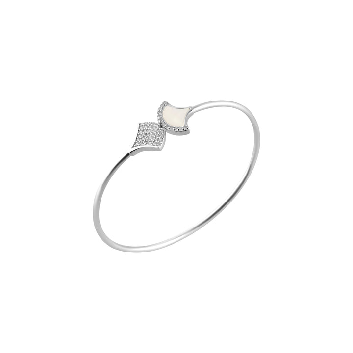 Sleek Minimalist Silver Kada