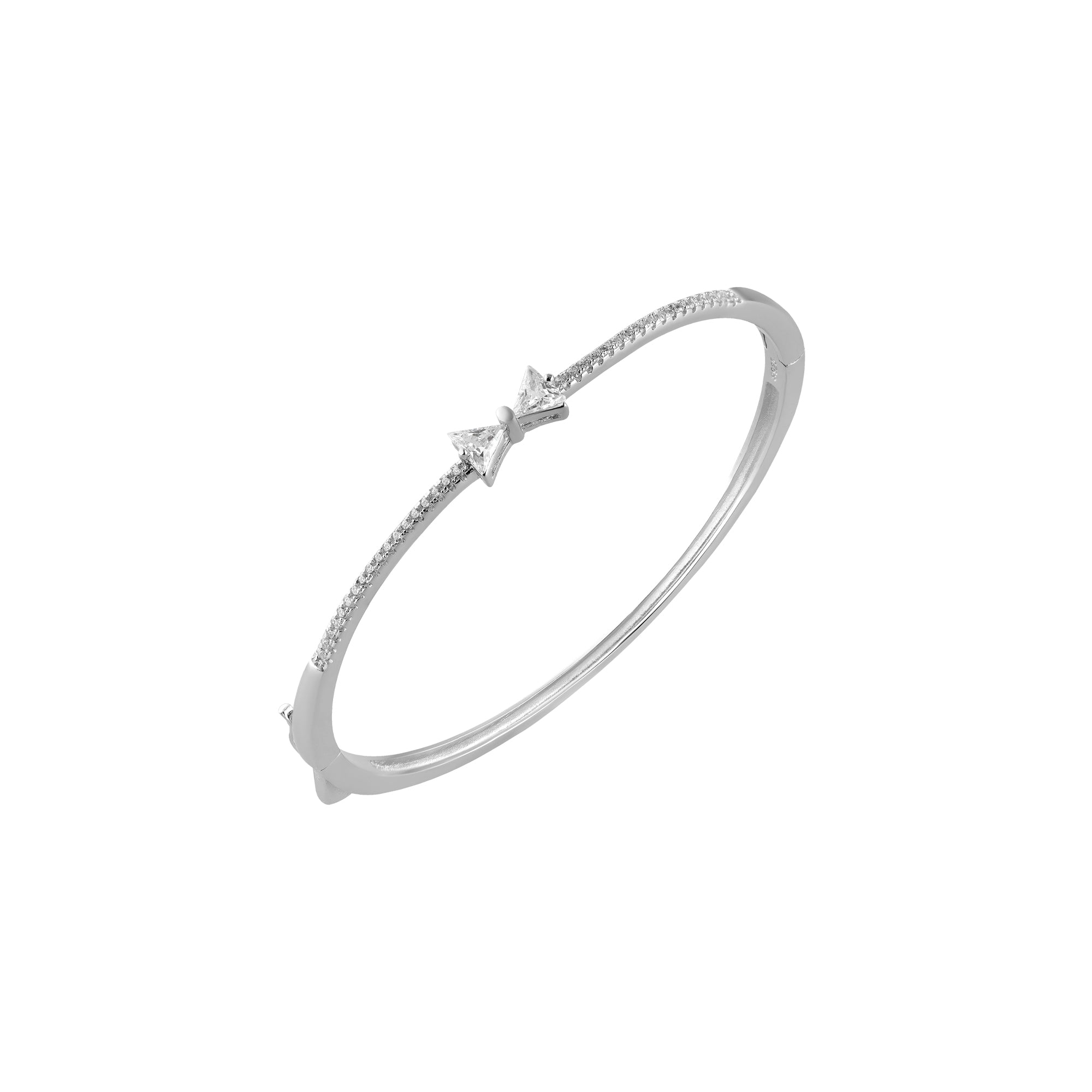 Diamond Studded Bow Kada