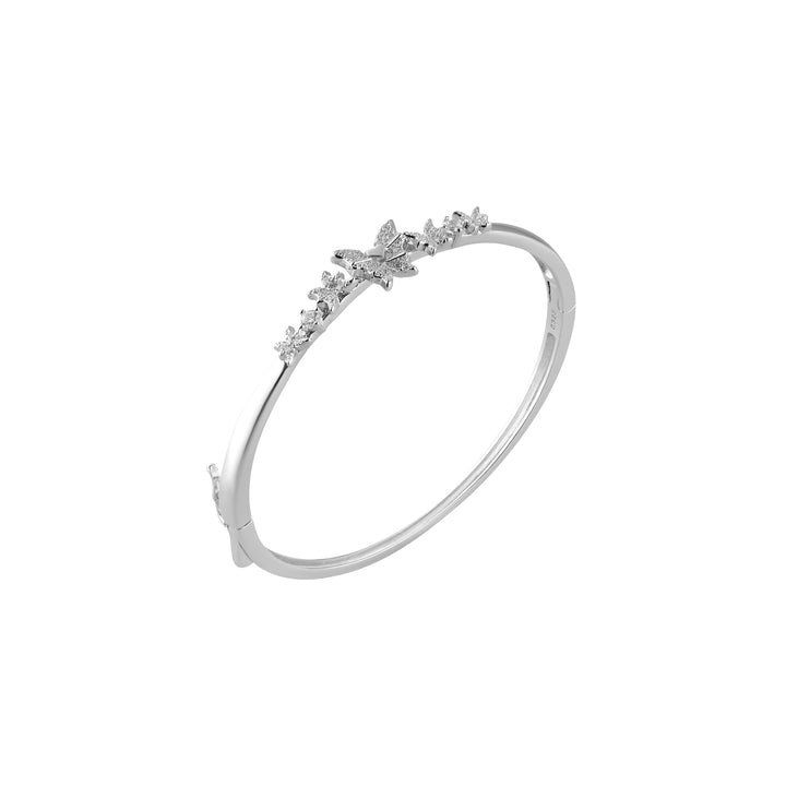 CZ Diamond Studded Butterfly Kada