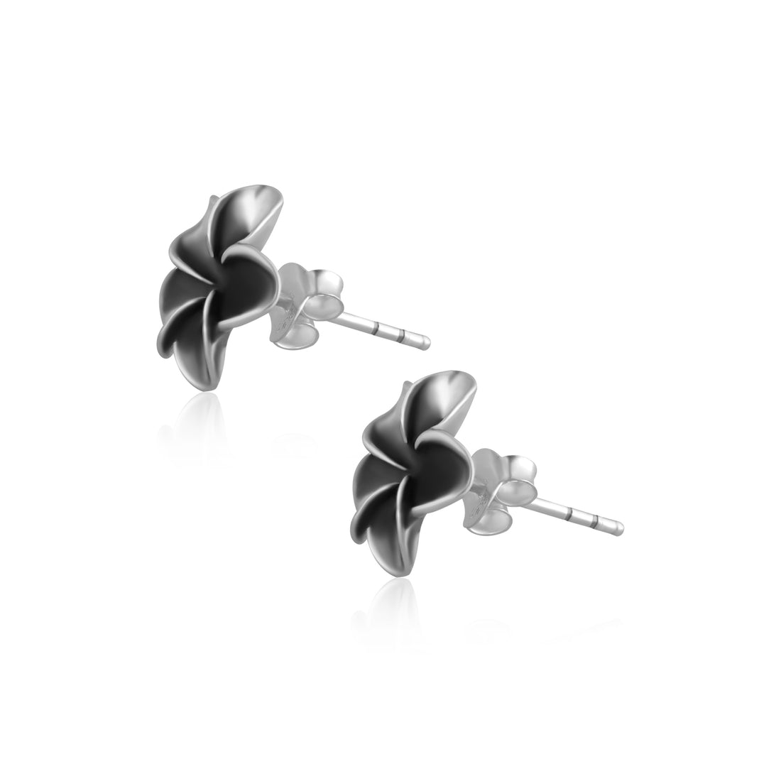 Flower Oxidized Earrings