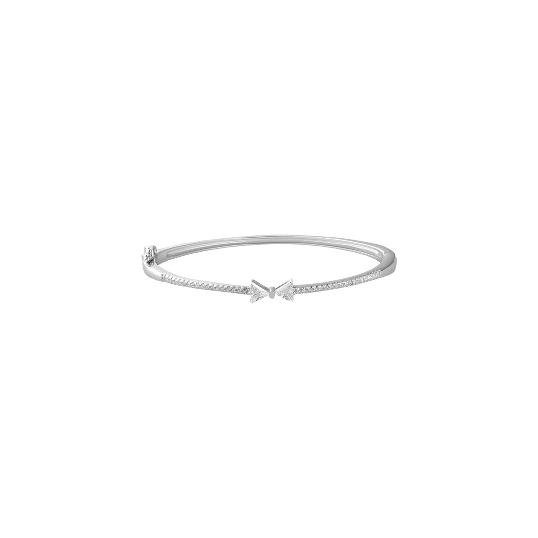 Diamond Studded Bow Kada