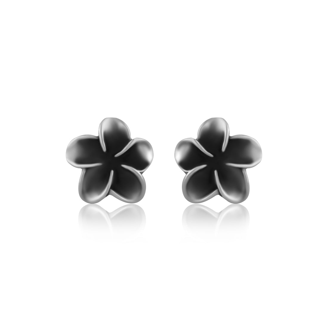 Flower Oxidized Earrings