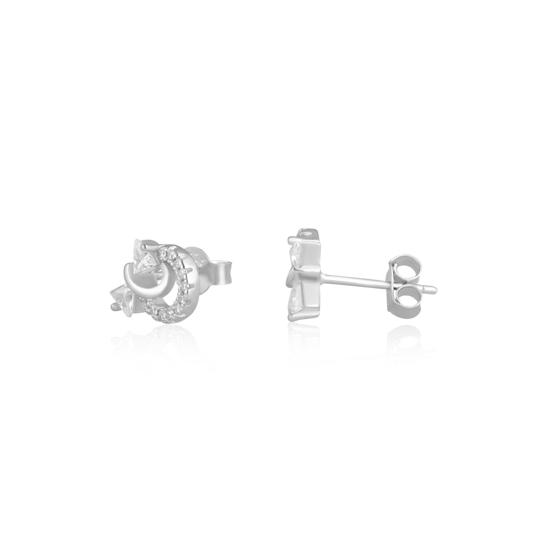 Circle Bow Earrings