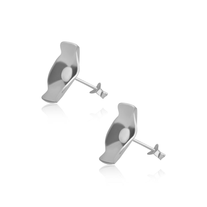 Sterling Flower Earrings