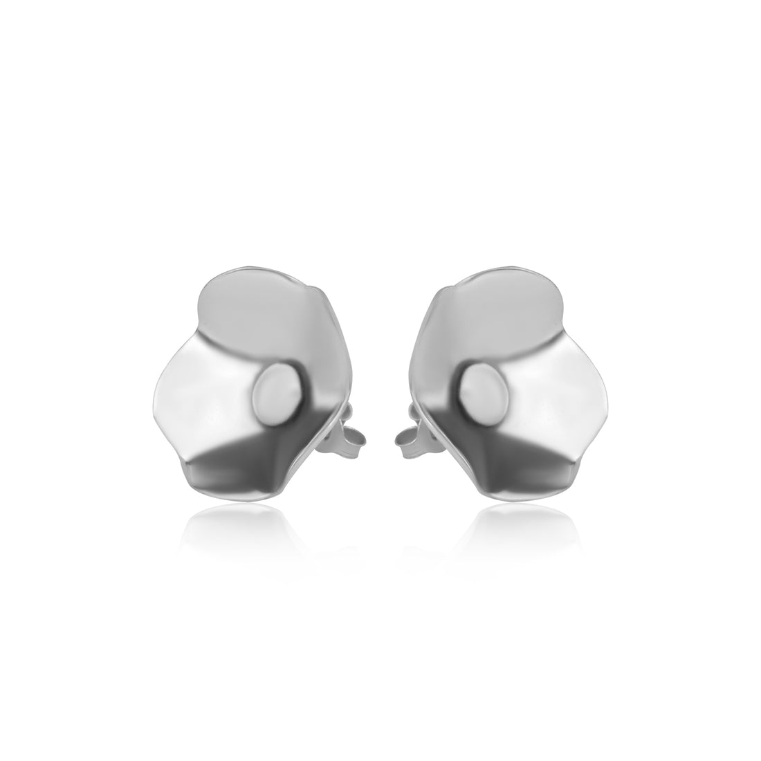 Sterling Flower Earrings