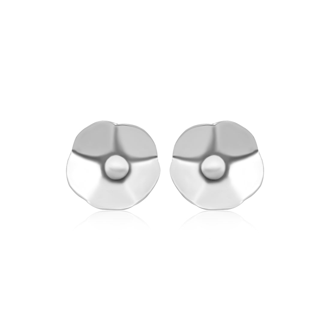 Sterling Flower Earrings