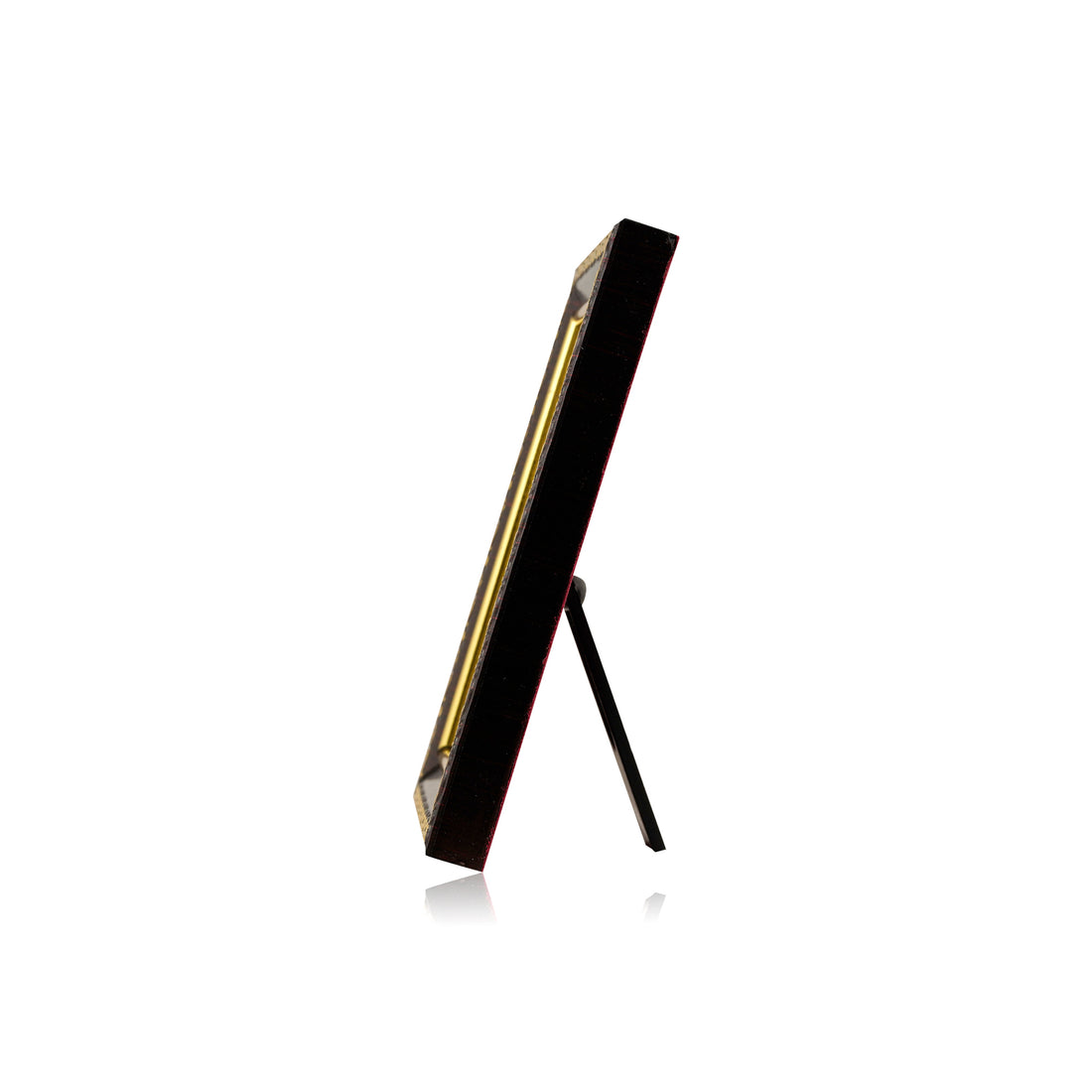 Tvish 999 Silver Navkar Wooden Frame, L 5.5 x H 5.0 Inches