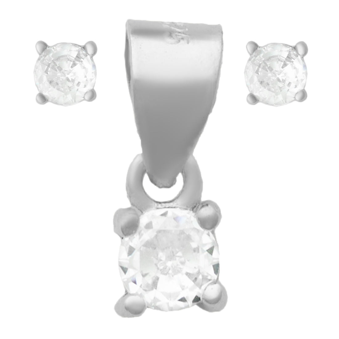 Solitaire Charm Pendant