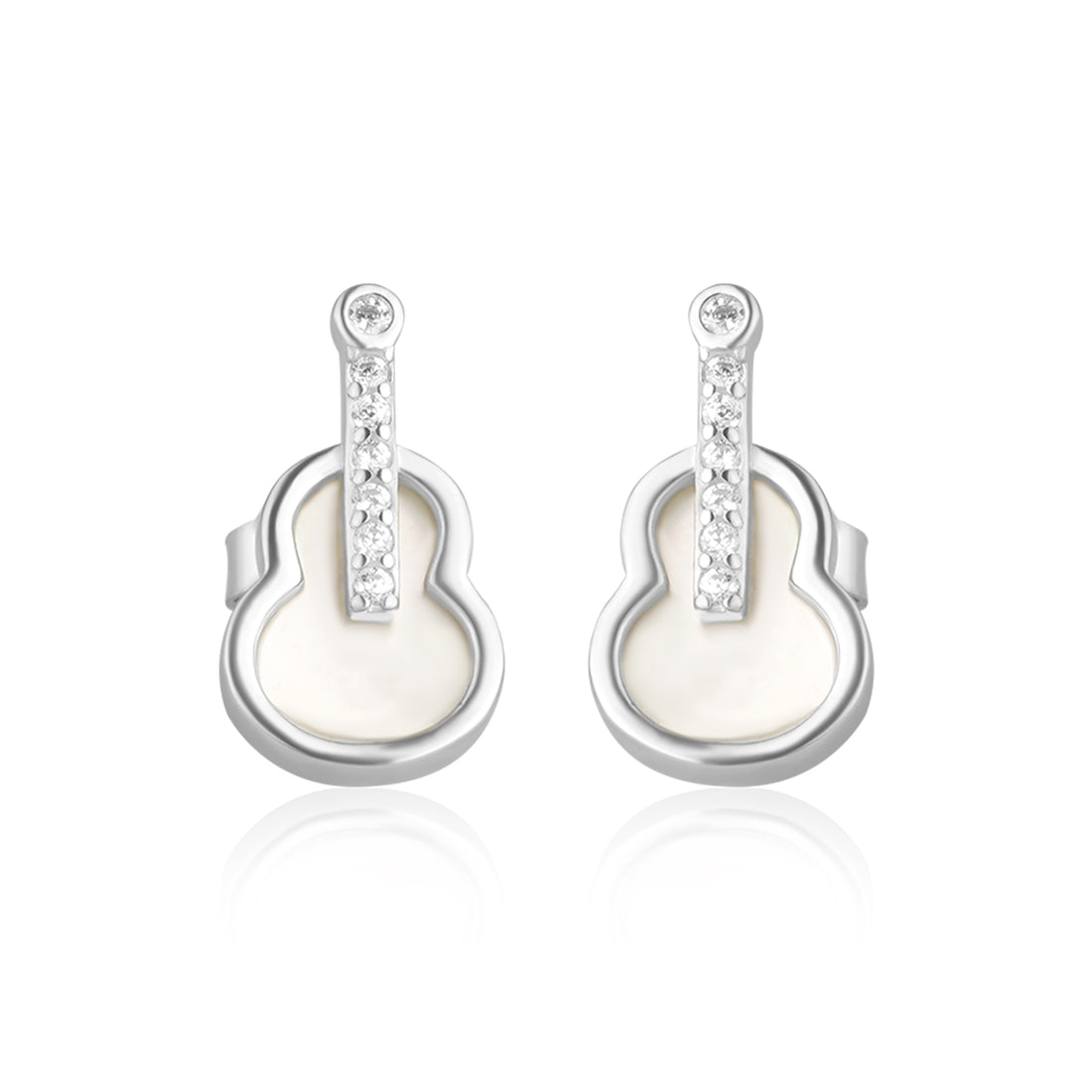 Charimg Guitar Earrings