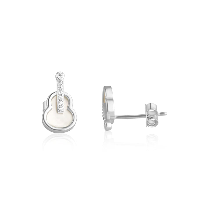 Charimg Guitar Earrings