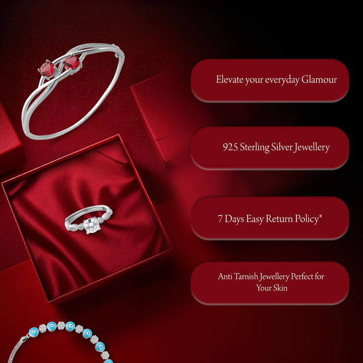 Triple Line Pearl Bracelet