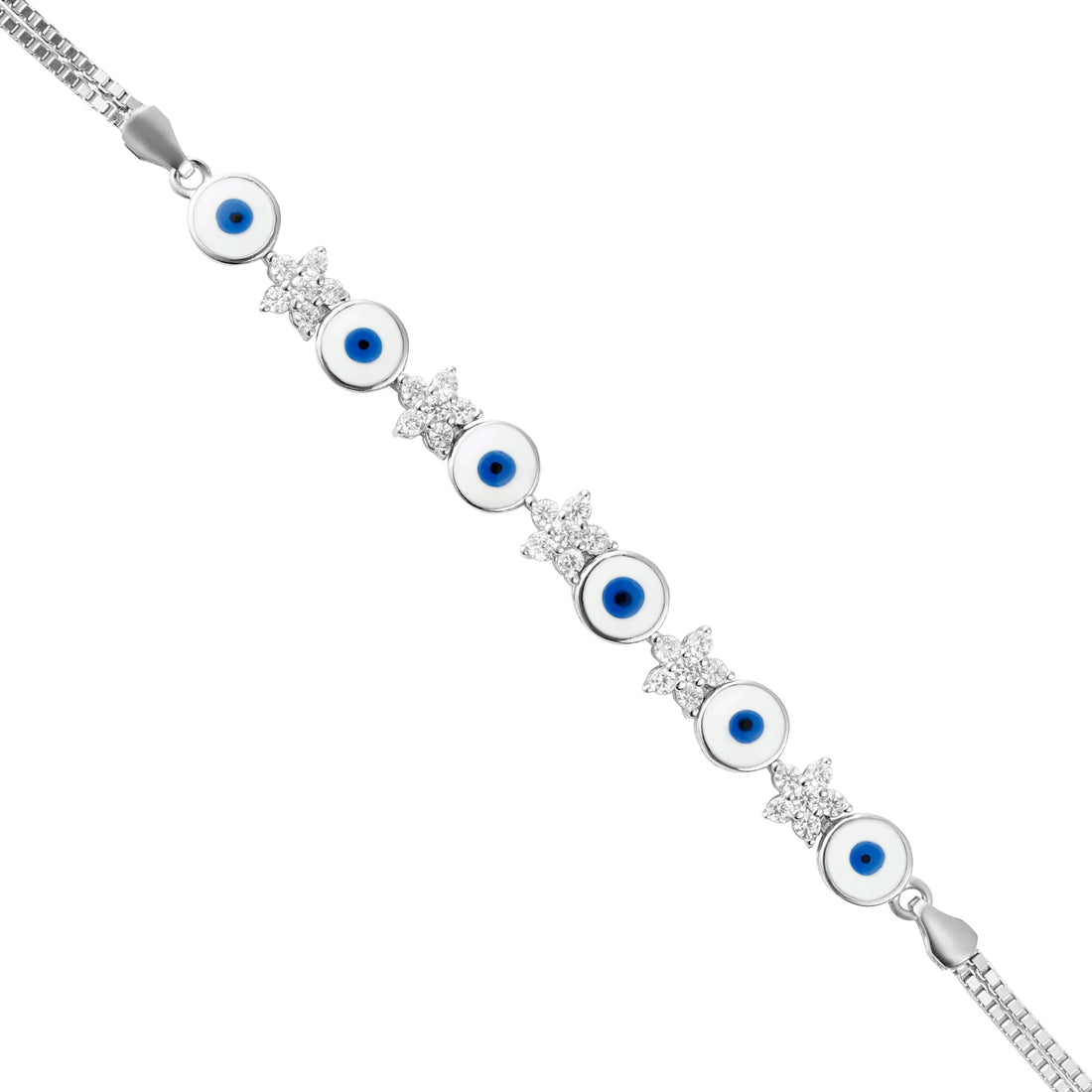 Charming Star Evil Eye Infinity Bracelet