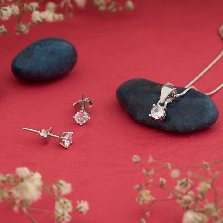 Solitaire Charm Pendant