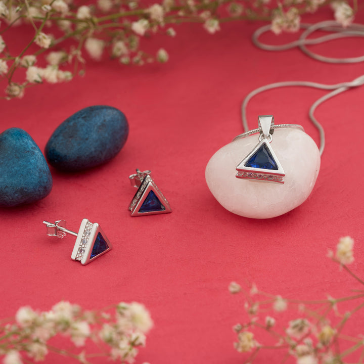 Azure Triangle Set