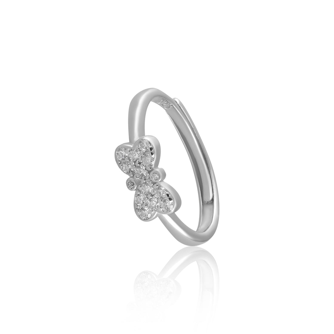 Silver Bow Ring