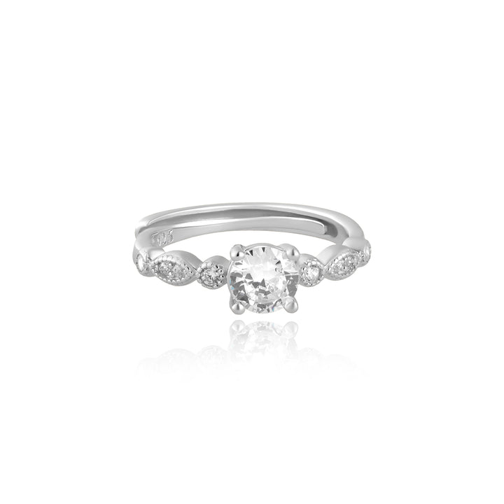 Elegant Charm CZ Diamond Ring
