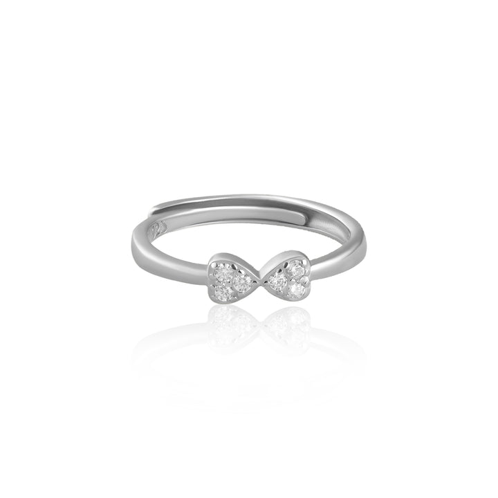 Celestial Silver Bow Ring