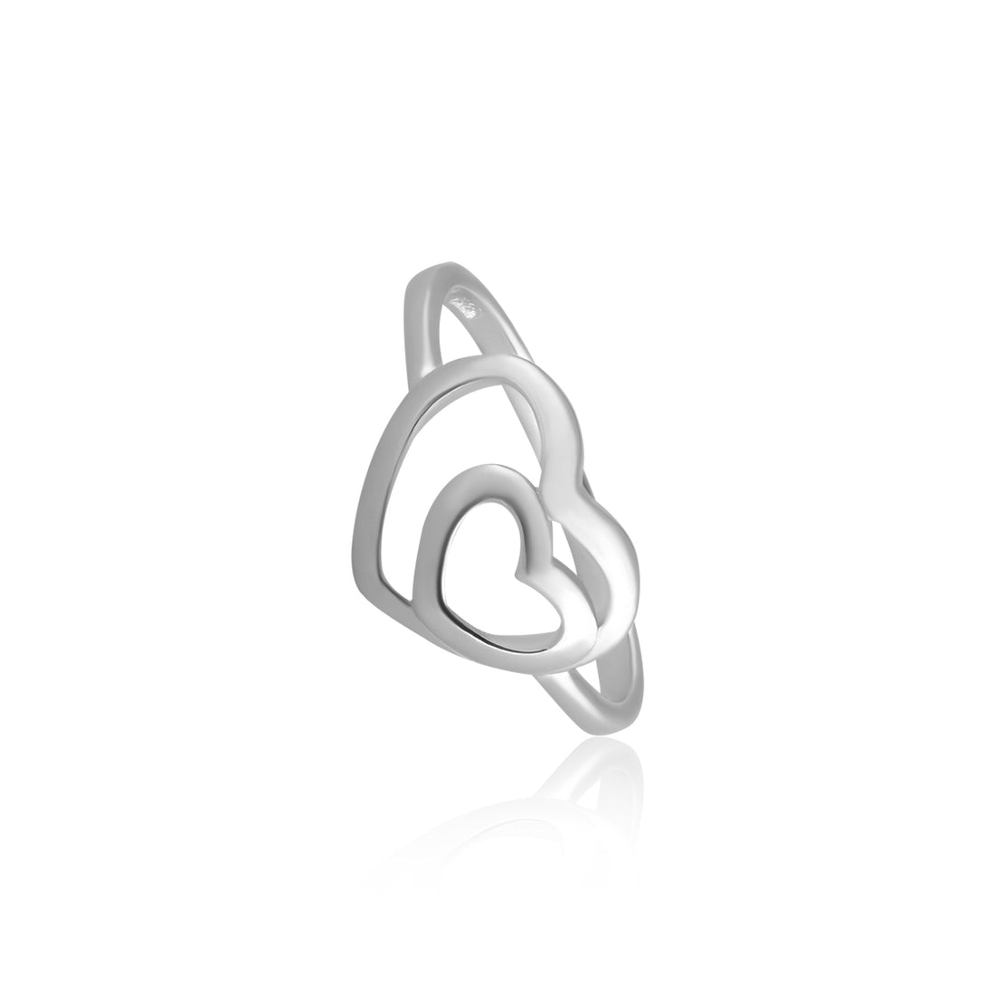 Glacial Glow Heart Ring