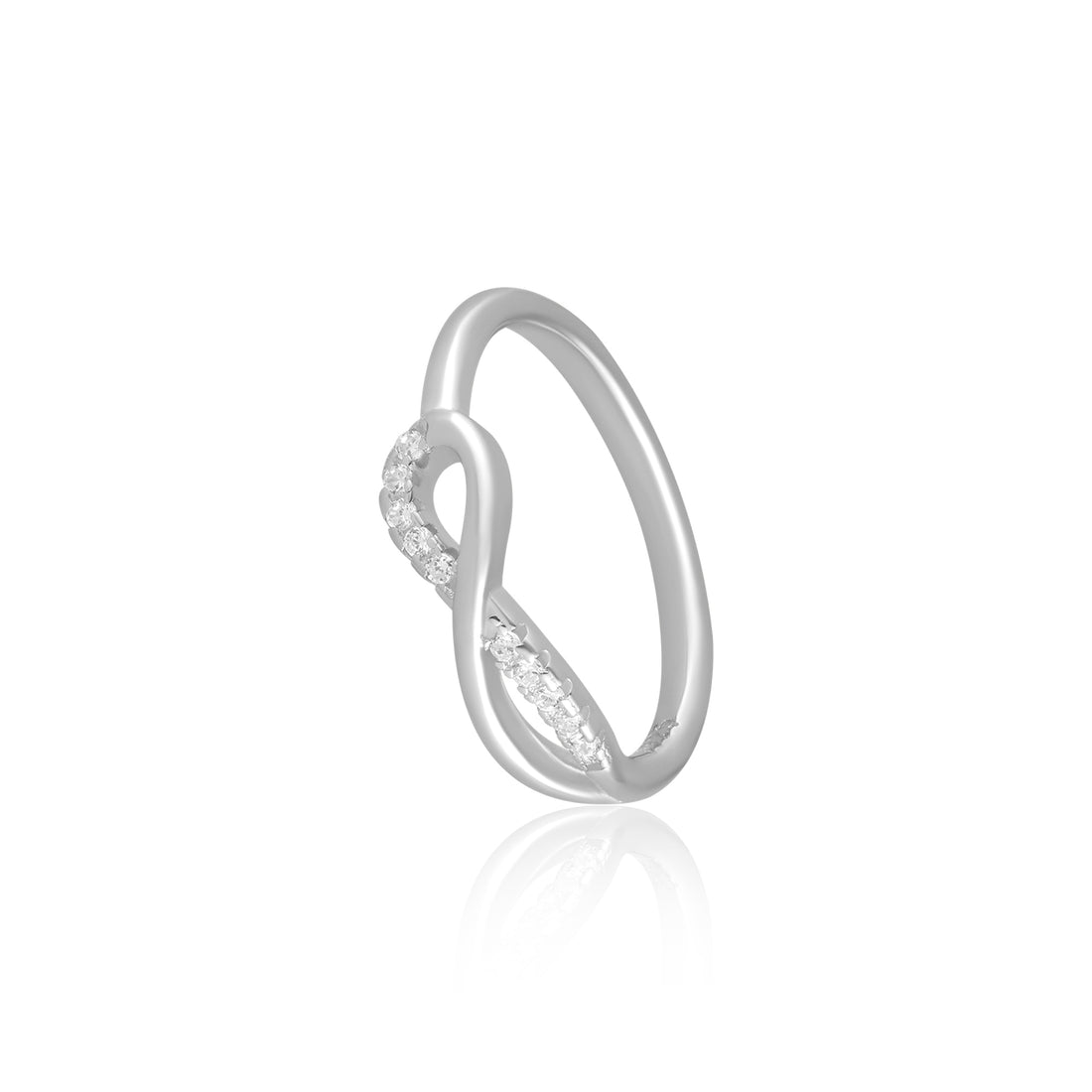 Closed Loop Diamond ring