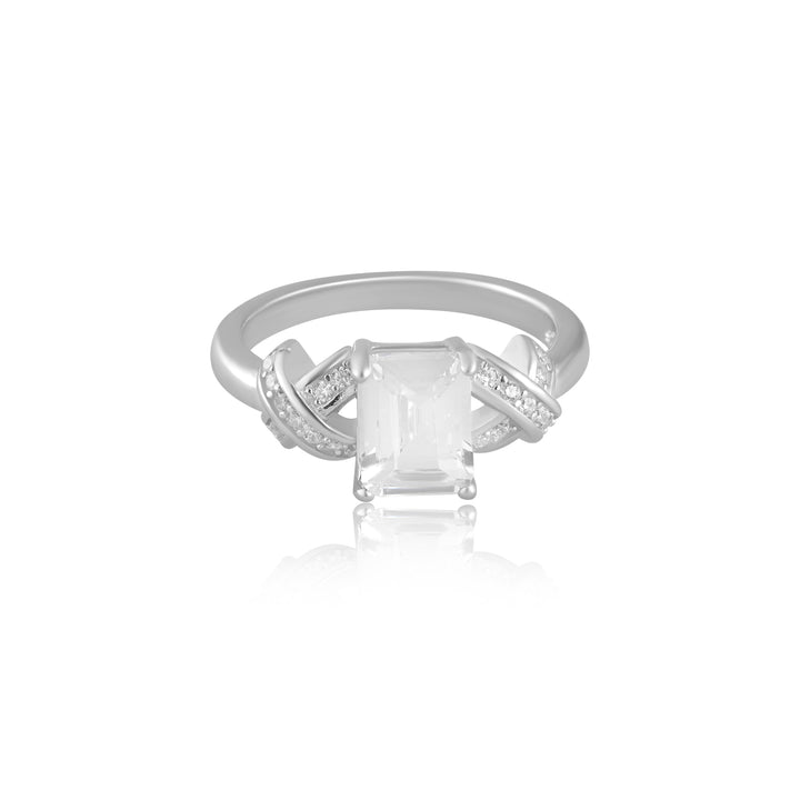 Silver Brilliance Diamond Ring