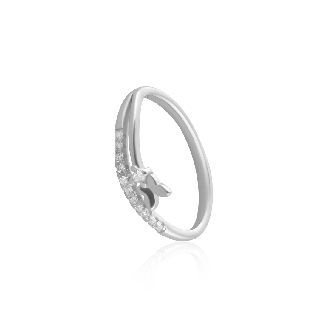Celestial Splendor Butterfly Ring