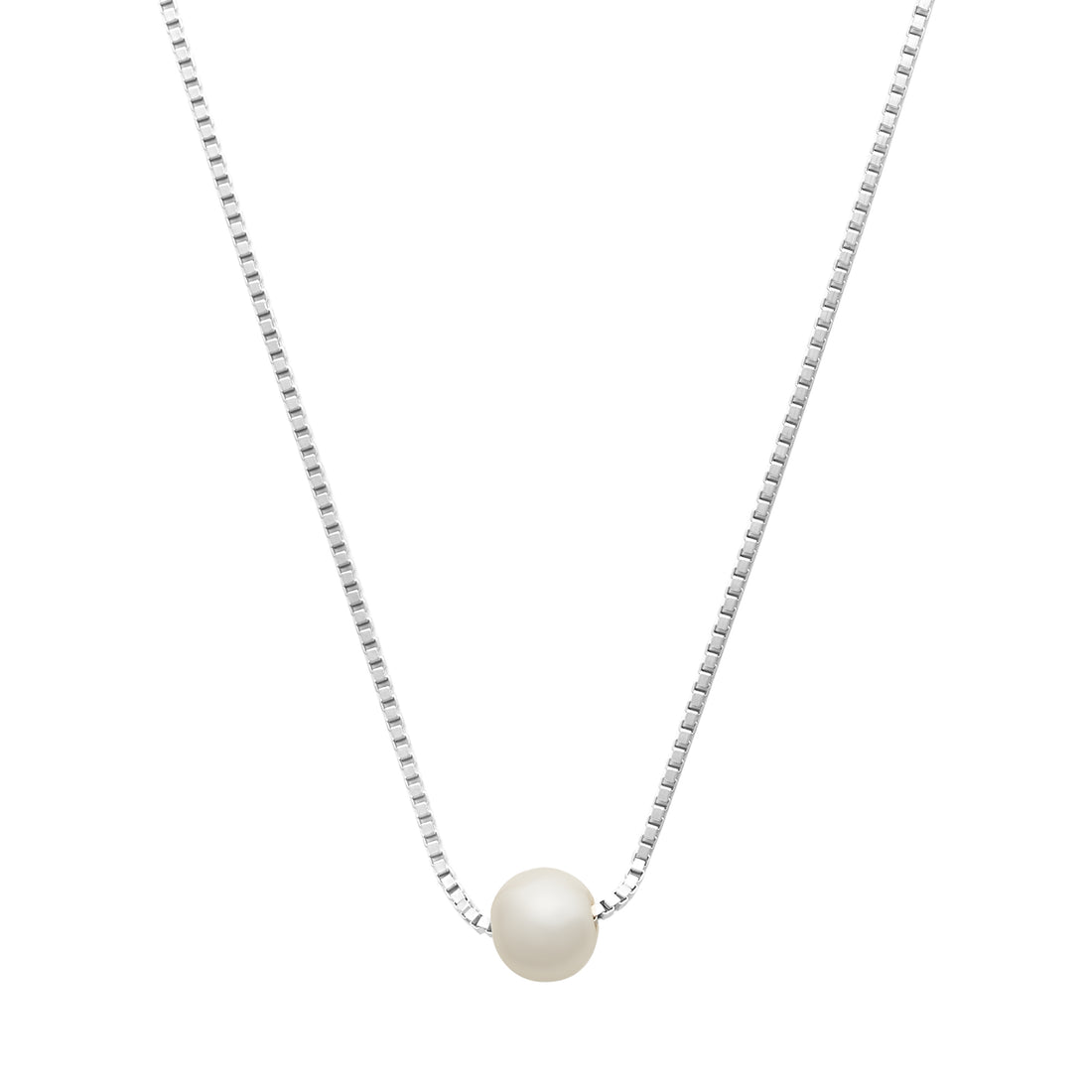 White Sapphire Necklace