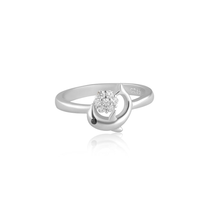 Sterling Silver Dolphin Ring